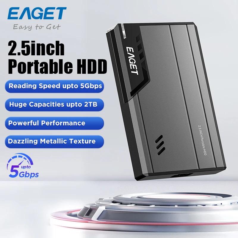 EAGET ޴ HDD 5400 RPM USB 3.0 ϵ ũ ̺, Ʈ ũž   ϵ ̺, G68, 250GB, 500GB, 1T, 2T